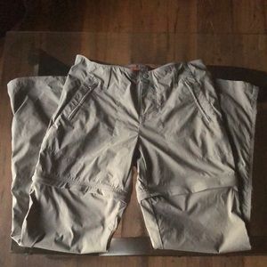 Merrell women's Belay convertible hiking pants size 8